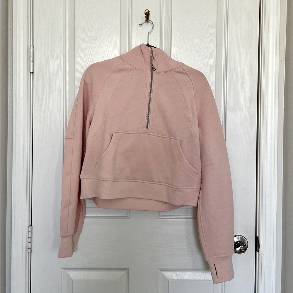 Lululemon 1/2 zip Scuba